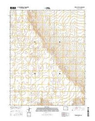 Ninemile Spring Colorado Current topographic map, 1:24000 scale, 7.5 X 7.5 Minute, Year 2016