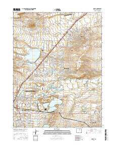 Niwot Colorado Current topographic map, 1:24000 scale, 7.5 X 7.5 Minute, Year 2016