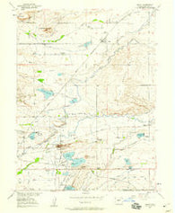 Niwot Colorado Historical topographic map, 1:24000 scale, 7.5 X 7.5 Minute, Year 1950