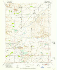Niwot Colorado Historical topographic map, 1:24000 scale, 7.5 X 7.5 Minute, Year 1950
