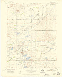 Niwot Colorado Historical topographic map, 1:24000 scale, 7.5 X 7.5 Minute, Year 1951