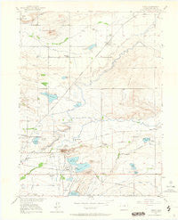 Niwot Colorado Historical topographic map, 1:24000 scale, 7.5 X 7.5 Minute, Year 1950