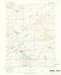 Niwot Colorado Historical topographic map, 1:24000 scale, 7.5 X 7.5 Minute, Year 1950