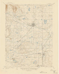 Niwot Colorado Historical topographic map, 1:62500 scale, 15 X 15 Minute, Year 1904