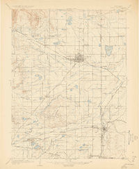 Niwot Colorado Historical topographic map, 1:62500 scale, 15 X 15 Minute, Year 1904