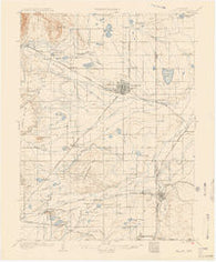 Niwot Colorado Historical topographic map, 1:62500 scale, 15 X 15 Minute, Year 1904