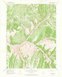 No Name Ridge Colorado Historical topographic map, 1:24000 scale, 7.5 X 7.5 Minute, Year 1952