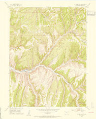 No Name Ridge Colorado Historical topographic map, 1:24000 scale, 7.5 X 7.5 Minute, Year 1952