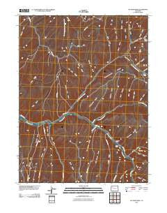 No Name Ridge Colorado Historical topographic map, 1:24000 scale, 7.5 X 7.5 Minute, Year 2010