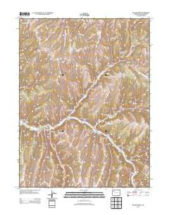 No Name Ridge Colorado Historical topographic map, 1:24000 scale, 7.5 X 7.5 Minute, Year 2013