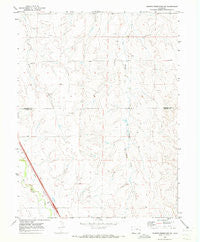 Noonen Reservoir SW Colorado Historical topographic map, 1:24000 scale, 7.5 X 7.5 Minute, Year 1969
