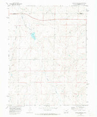 Noonen Reservoir Colorado Historical topographic map, 1:24000 scale, 7.5 X 7.5 Minute, Year 1969