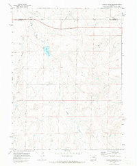 Noonen Reservoir Colorado Historical topographic map, 1:24000 scale, 7.5 X 7.5 Minute, Year 1969