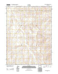 Noonen Reservoir Colorado Historical topographic map, 1:24000 scale, 7.5 X 7.5 Minute, Year 2013