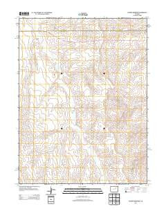 Noonen Reservoir Colorado Historical topographic map, 1:24000 scale, 7.5 X 7.5 Minute, Year 2013