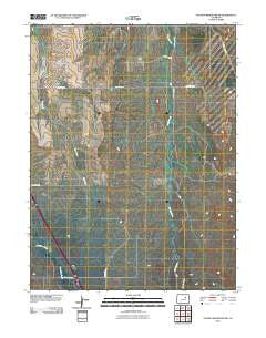 Noonen Reservoir SW Colorado Historical topographic map, 1:24000 scale, 7.5 X 7.5 Minute, Year 2010