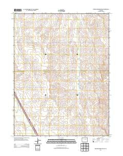 Noonen Reservoir SW Colorado Historical topographic map, 1:24000 scale, 7.5 X 7.5 Minute, Year 2013