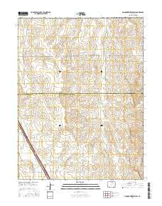 Noonen Reservoir SW Colorado Current topographic map, 1:24000 scale, 7.5 X 7.5 Minute, Year 2016