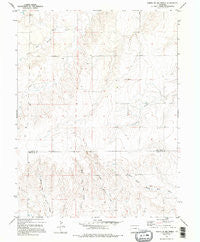 North Of Big Spring Colorado Historical topographic map, 1:24000 scale, 7.5 X 7.5 Minute, Year 1979