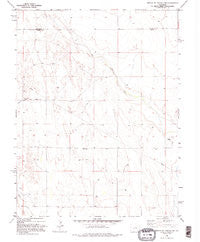 North Of Chivington Colorado Historical topographic map, 1:24000 scale, 7.5 X 7.5 Minute, Year 1982