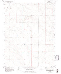 North Of Sheridan Lake Colorado Historical topographic map, 1:24000 scale, 7.5 X 7.5 Minute, Year 1982