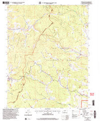 North Pass Colorado Historical topographic map, 1:24000 scale, 7.5 X 7.5 Minute, Year 2001