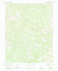 North Pass Colorado Historical topographic map, 1:24000 scale, 7.5 X 7.5 Minute, Year 1967