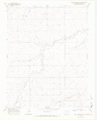 North Plum Creek NW Colorado Historical topographic map, 1:24000 scale, 7.5 X 7.5 Minute, Year 1968