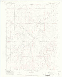 North Plum Creek SE Colorado Historical topographic map, 1:24000 scale, 7.5 X 7.5 Minute, Year 1968