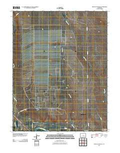 North Avondale Colorado Historical topographic map, 1:24000 scale, 7.5 X 7.5 Minute, Year 2010