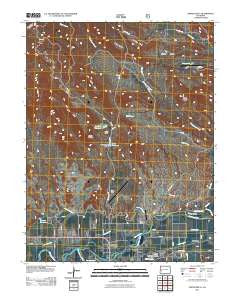 North Delta Colorado Historical topographic map, 1:24000 scale, 7.5 X 7.5 Minute, Year 2011