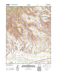 North Delta Colorado Historical topographic map, 1:24000 scale, 7.5 X 7.5 Minute, Year 2013