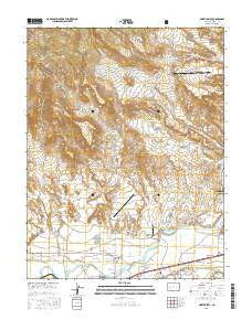 North Delta Colorado Current topographic map, 1:24000 scale, 7.5 X 7.5 Minute, Year 2016