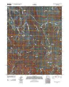 North Mountain Colorado Historical topographic map, 1:24000 scale, 7.5 X 7.5 Minute, Year 2010