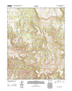 North Mountain Colorado Historical topographic map, 1:24000 scale, 7.5 X 7.5 Minute, Year 2013