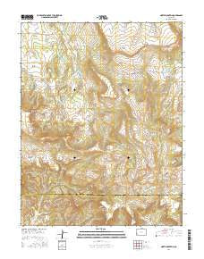 North Mountain Colorado Current topographic map, 1:24000 scale, 7.5 X 7.5 Minute, Year 2016