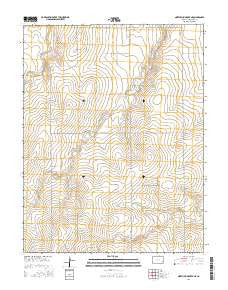 North Plum Creek NE Colorado Current topographic map, 1:24000 scale, 7.5 X 7.5 Minute, Year 2016