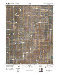 North Plum Creek SE Colorado Historical topographic map, 1:24000 scale, 7.5 X 7.5 Minute, Year 2010