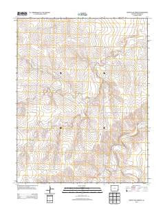North Plum Creek SE Colorado Historical topographic map, 1:24000 scale, 7.5 X 7.5 Minute, Year 2013