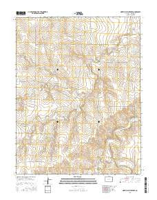 North Plum Creek SE Colorado Current topographic map, 1:24000 scale, 7.5 X 7.5 Minute, Year 2016