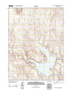 North Sterling Reservoir Colorado Historical topographic map, 1:24000 scale, 7.5 X 7.5 Minute, Year 2013