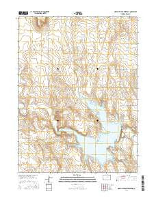 North Sterling Reservoir Colorado Current topographic map, 1:24000 scale, 7.5 X 7.5 Minute, Year 2016