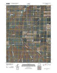 North of Big Spring Colorado Historical topographic map, 1:24000 scale, 7.5 X 7.5 Minute, Year 2010