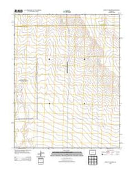 North of Brandon Colorado Historical topographic map, 1:24000 scale, 7.5 X 7.5 Minute, Year 2013