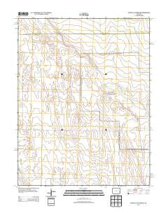 North of Chivington Colorado Historical topographic map, 1:24000 scale, 7.5 X 7.5 Minute, Year 2013