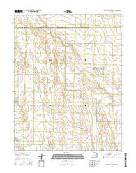 North of Chivington Colorado Current topographic map, 1:24000 scale, 7.5 X 7.5 Minute, Year 2016
