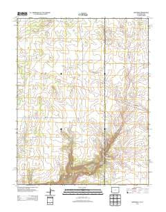 Northdale Colorado Historical topographic map, 1:24000 scale, 7.5 X 7.5 Minute, Year 2013
