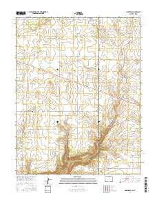 Northdale Colorado Current topographic map, 1:24000 scale, 7.5 X 7.5 Minute, Year 2016