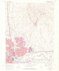 Northeast Pueblo Colorado Historical topographic map, 1:24000 scale, 7.5 X 7.5 Minute, Year 1961