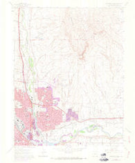 Northeast Pueblo Colorado Historical topographic map, 1:24000 scale, 7.5 X 7.5 Minute, Year 1961